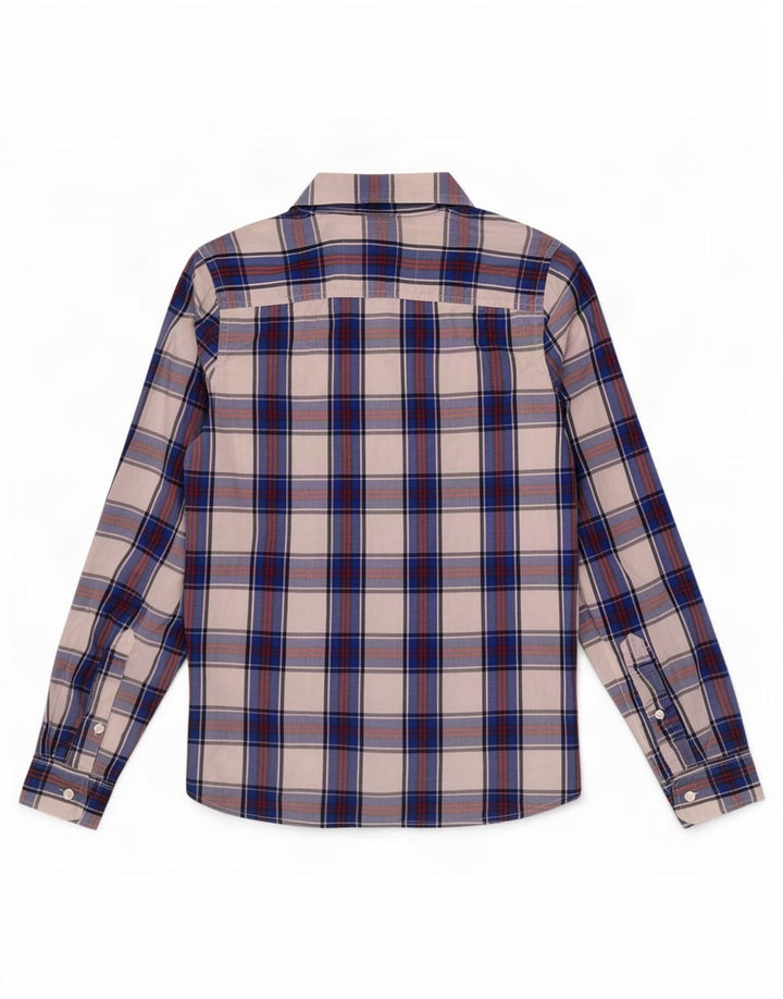 Hollister Chemise Homme Bleu Moyen Check Cotton