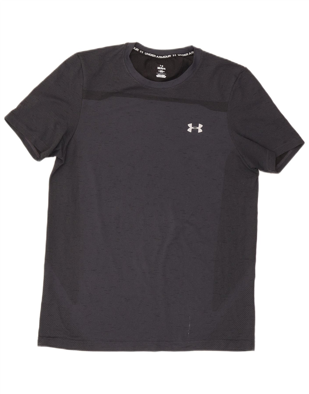Under Armour T-Shirt ajusté pour hommes, grand, gris moucheté