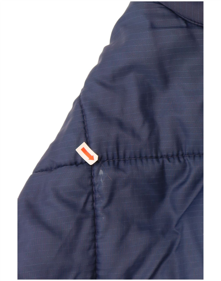 PUFFA Veste matelassée pour homme UK 40 Large Bleu Marine Nylon