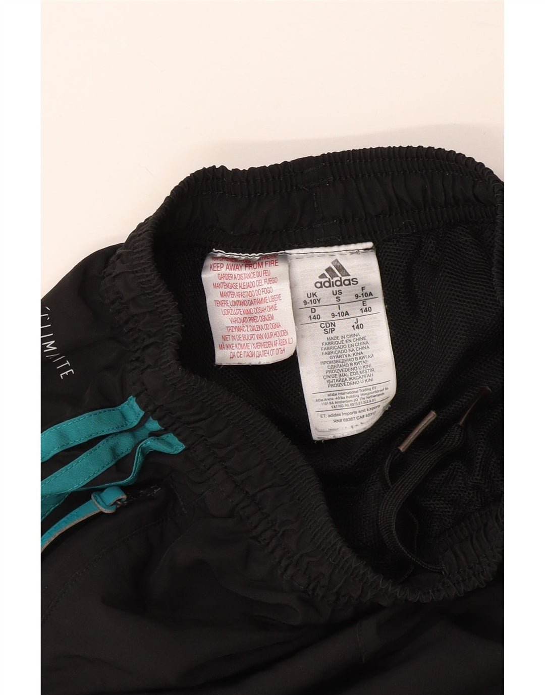 ADIDAS Pantalon de survêtement graphique Munster Rugby pour garçon 9-10 ans Noir