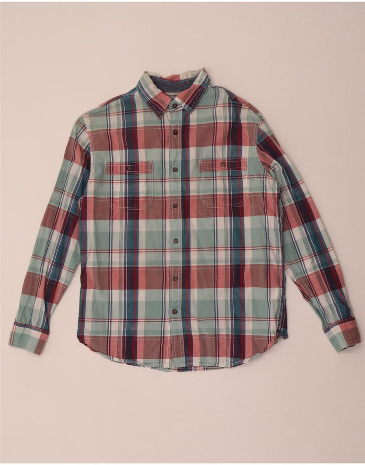 Lee Chemise Homme Vert Moyen Carreaux Coton