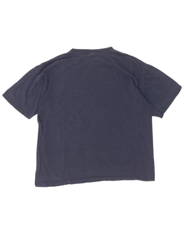 Champion Homme Penn Graphic T-Shirt Top XL Bleu Marine Coton