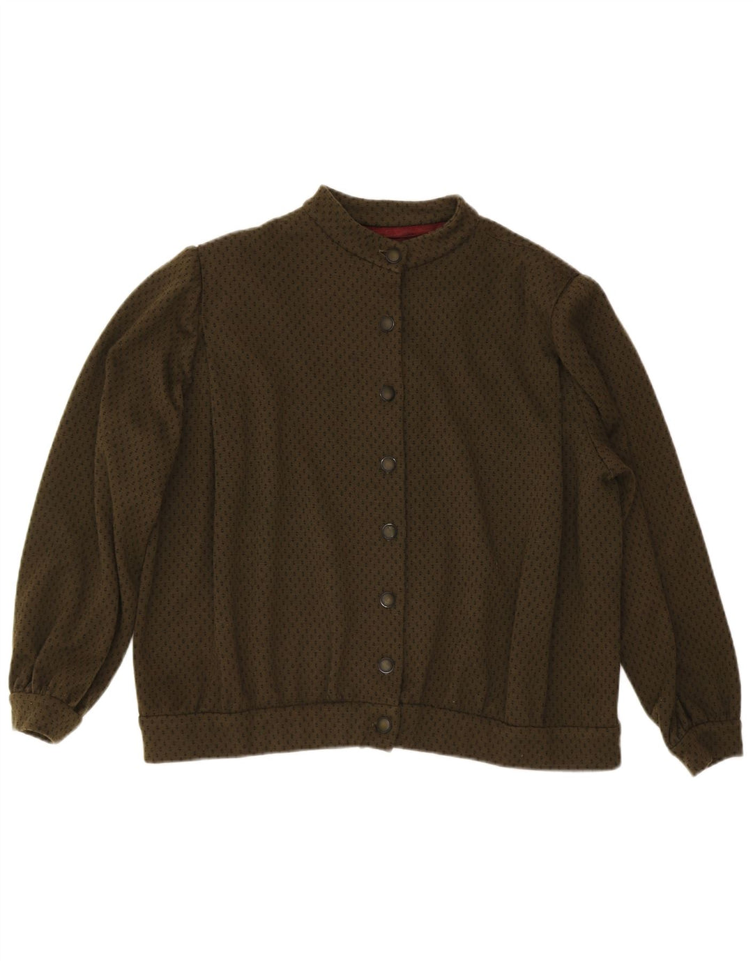 Veste Bomber Femme Vintage UK 20 2XL Kaki Repéré