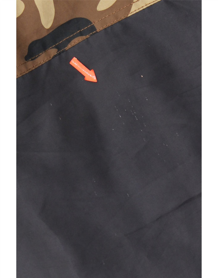 Parka à capuche Zara garçon 13-14 ans camouflage multicolore