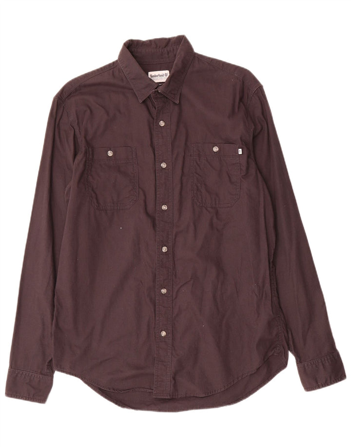 Timberland Chemise Regular Fit Homme Grand Gris Coton
