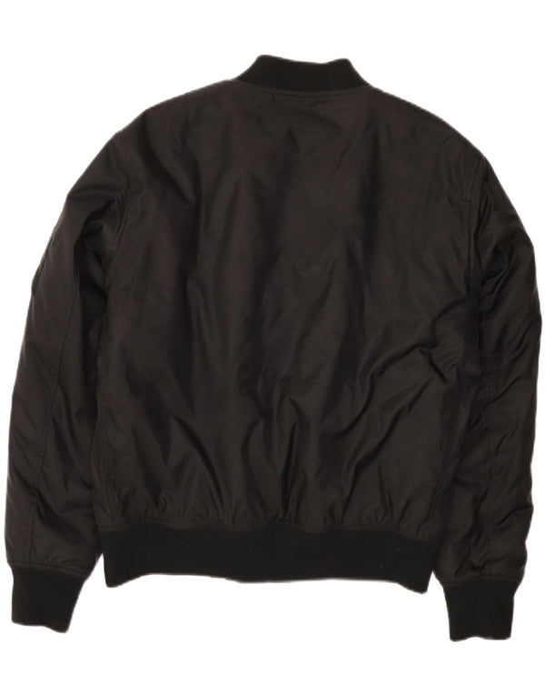 Urban Classics Veste Bomber Homme UK 40 Large Noir Nylon