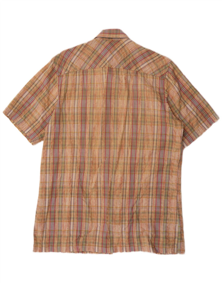 TIMBERLAND Chemise à Manches Courtes Homme Medium Multicolore Check Cotton