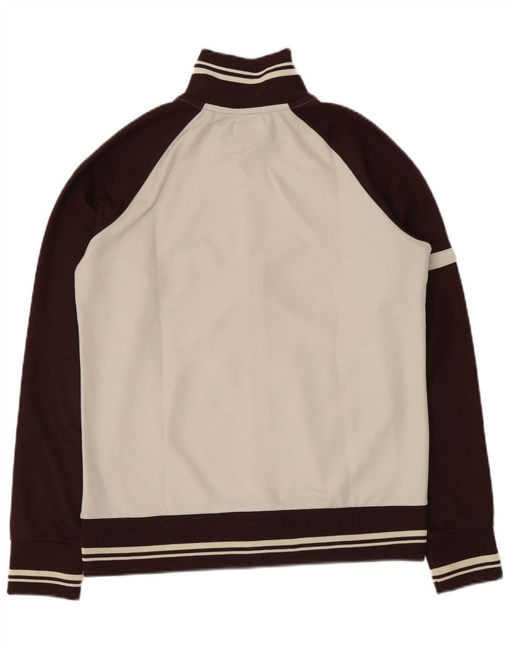 Diadora Veste de Survêtement Femme IT 44 Medium Blanc Colourblock