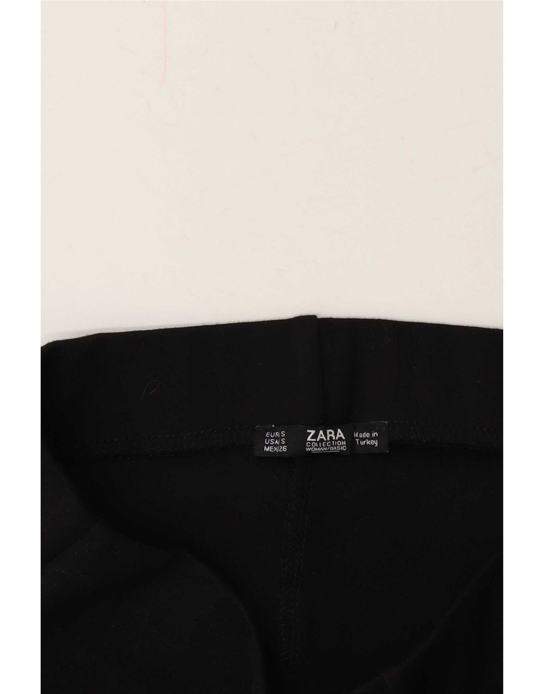 Jupe Crayon Femme Zara Petite W26 Noir
