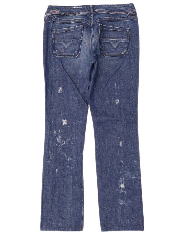 Diesel Femme Lowky Distressed Slim Jeans W29 L30 Bleu Coton