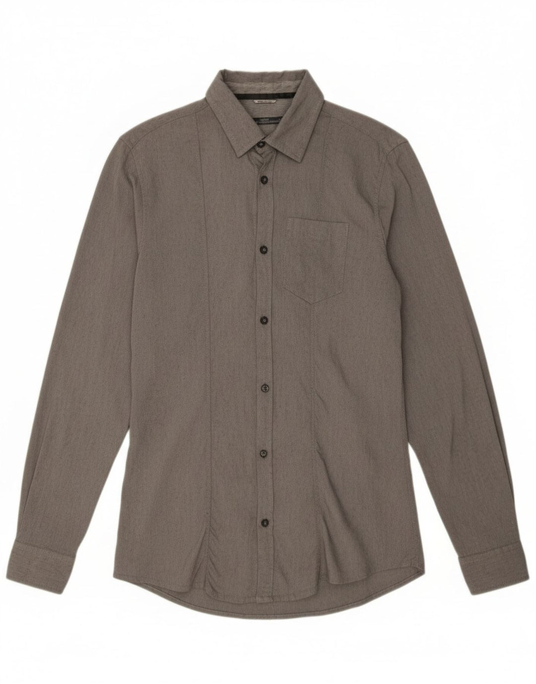 Daniele Alessandrini Chemise Homme Large Gris Viscose