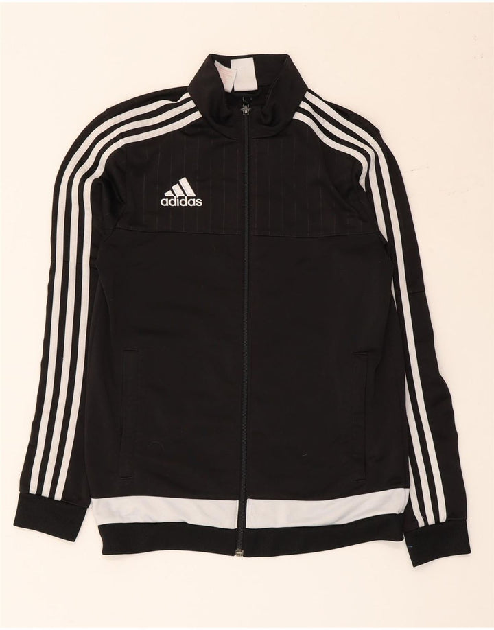 Adidas Veste de Survêtement Garçon 13-14 Ans Noir Colorblock Polyester