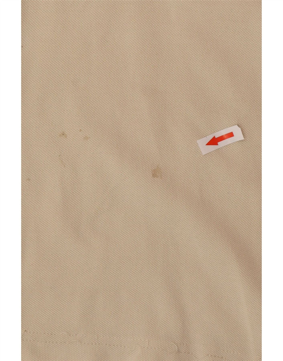 Armani Jeans Polo Homme Blanc Cassé Moyen