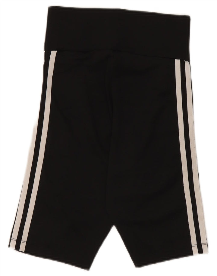 ADIDAS Womens Sport Shorts UK 4 XS Black Polyester