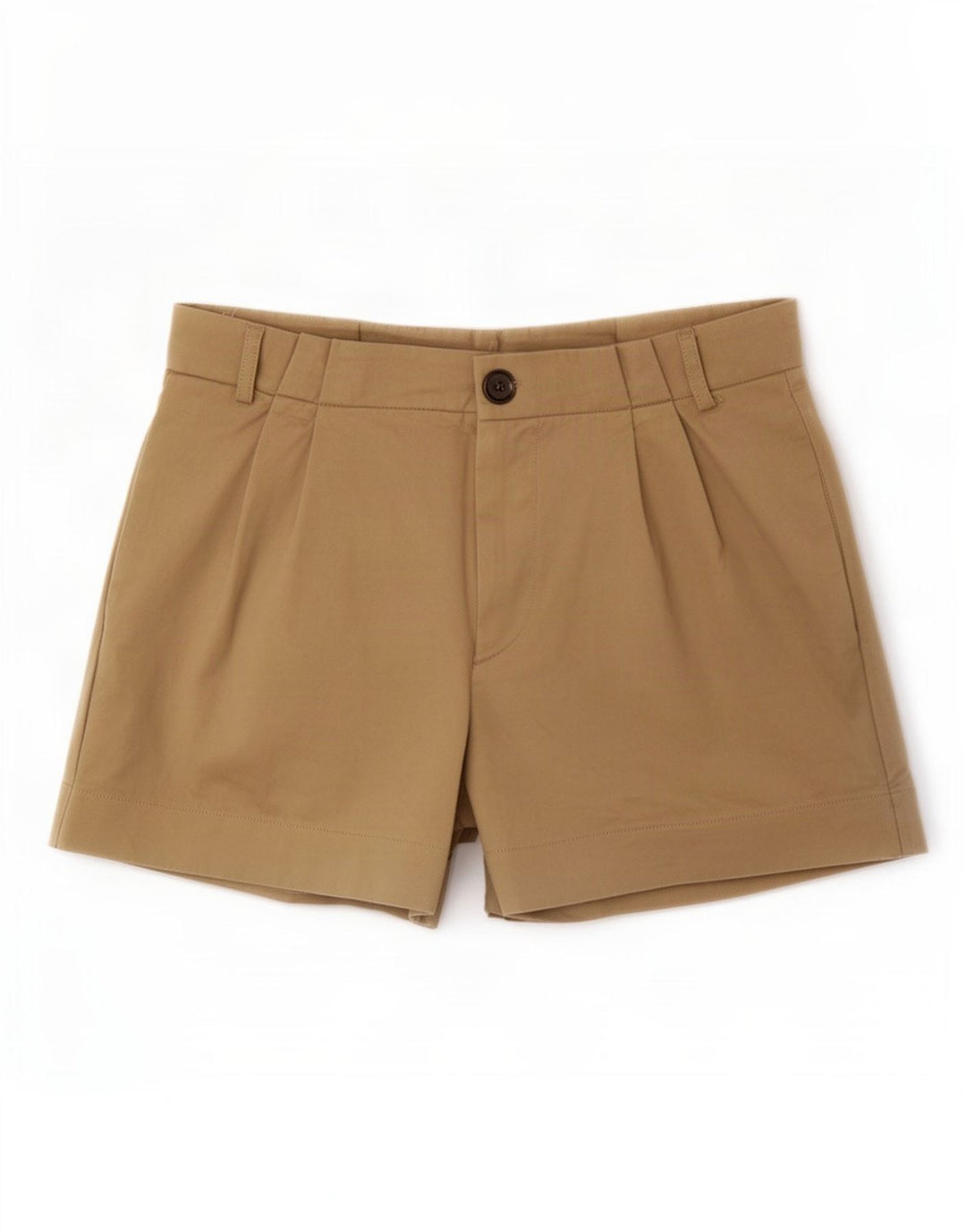 Zara Short décontracté Pegged pour femme en coton beige moyen W28