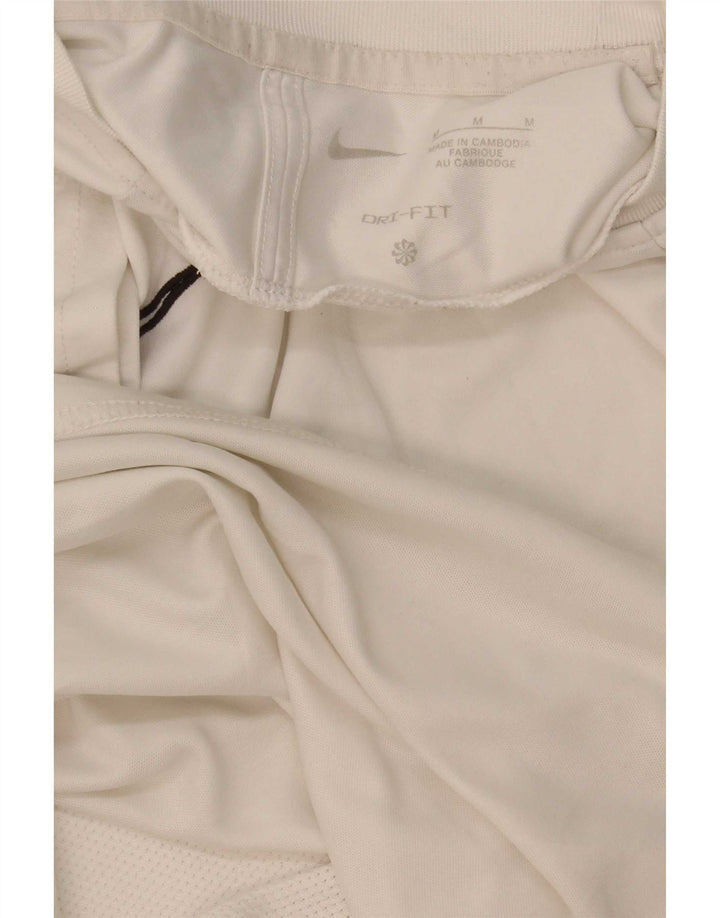 Nike T-Shirt Dri Fit Homme Blanc Moyen Colorblock