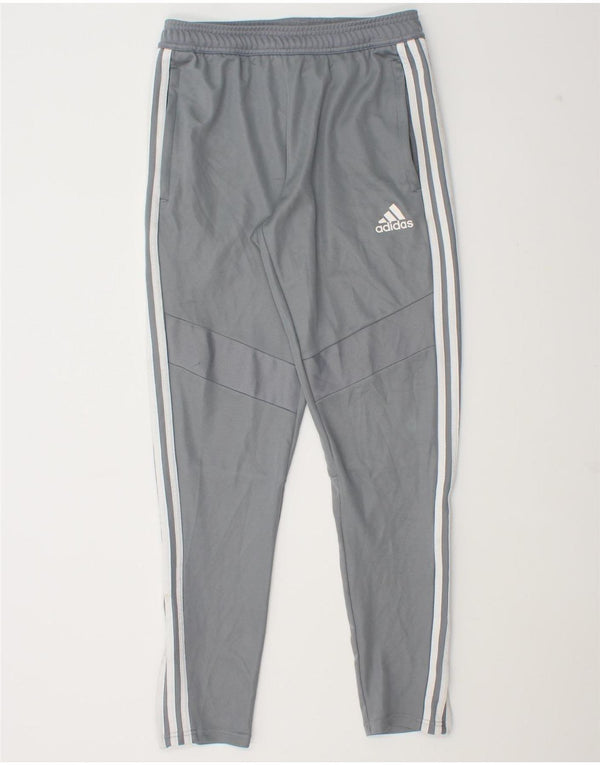 Adidas Pantalon de survêtement pour homme Petit gris Polyester