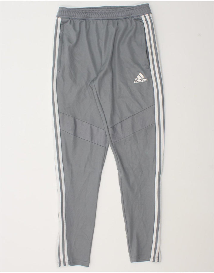 Adidas Pantalon de survêtement pour homme Petit gris Polyester