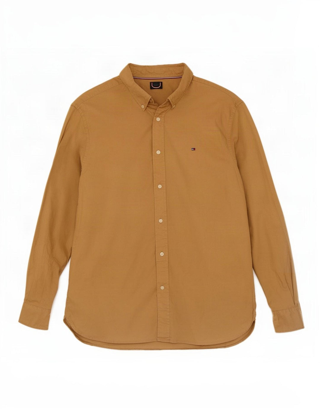 Tommy Hilfiger Chemise Homme XL Coton Beige