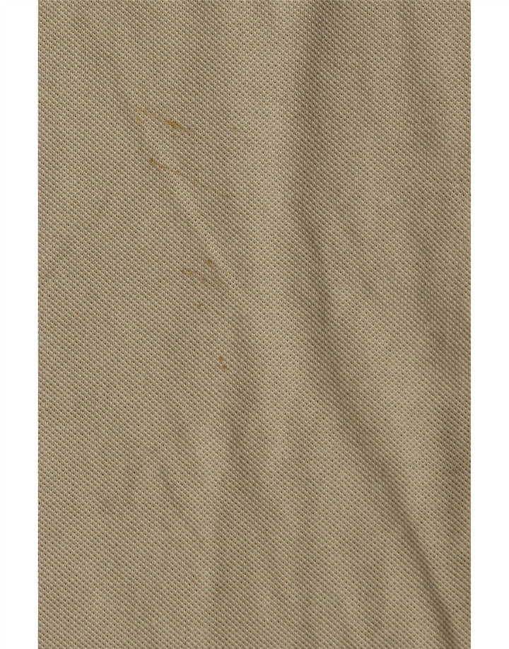 Lacoste Polo Homme Taille 7 2XL Coton Beige