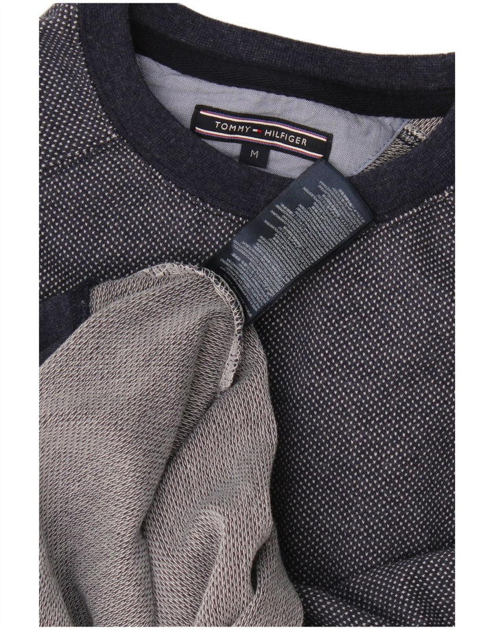 Tommy Hilfiger Sweat-Shirt Homme Bleu Marine Moyen Coton