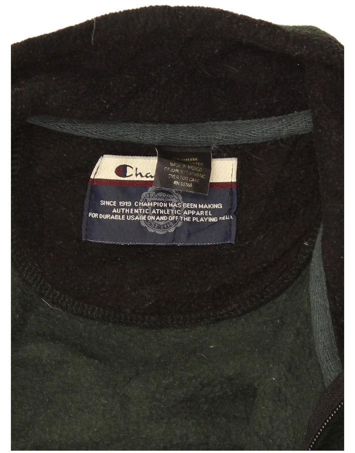 Champion Gilet polaire pour homme UK 38 Kaki moyen