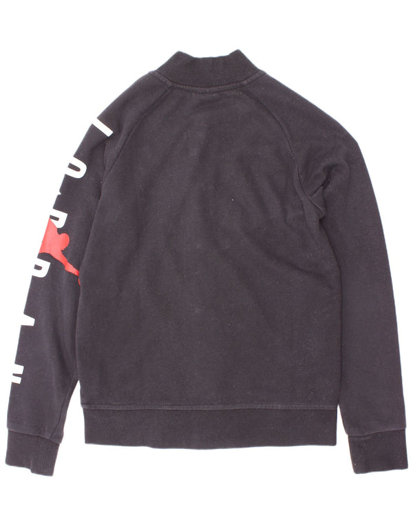Jordan Veste de survêtement graphique pour garçon 8-9 ans Petit Noir Coton