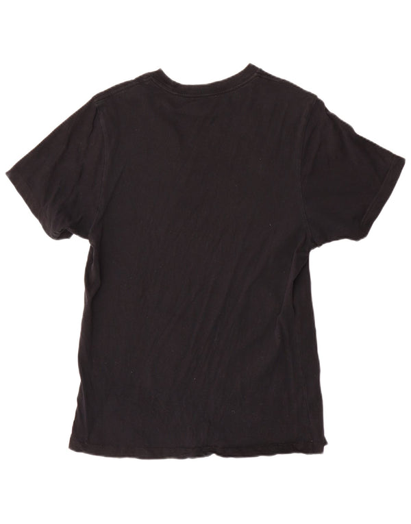 Vans Garçons Custom Fit Graphic T-Shirt Top 14-15 ans XL Noir Coton