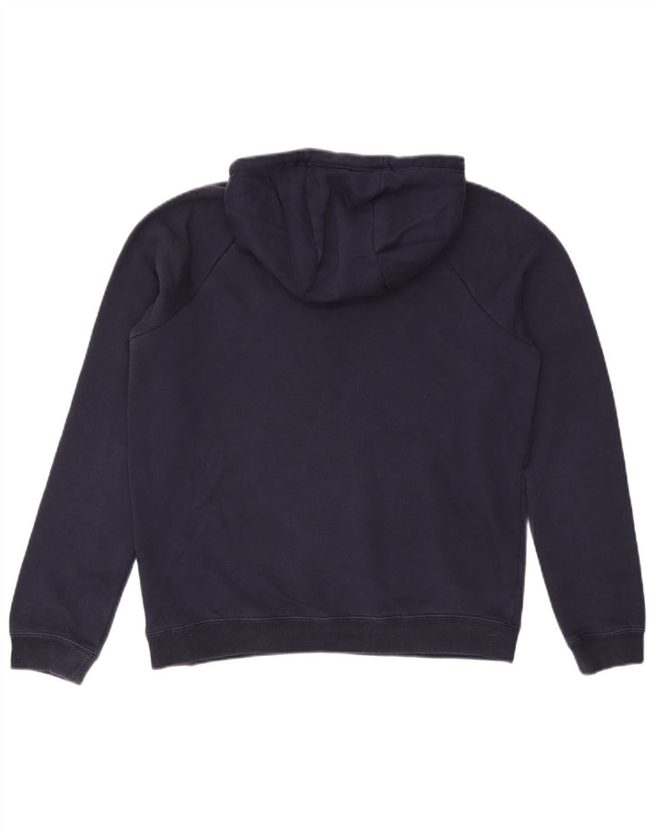 NIKE Pull à capuche pour homme Petit coton bleu marine