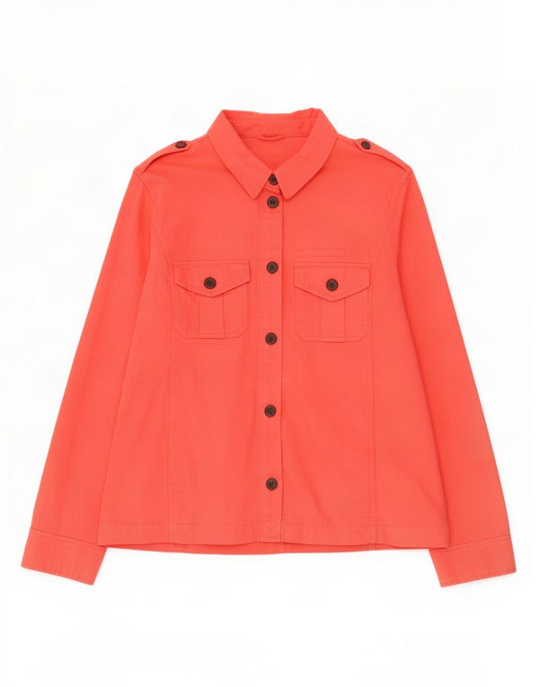 Gap Surchemise militaire à manches longues pour femme UK 18 XL Rouge