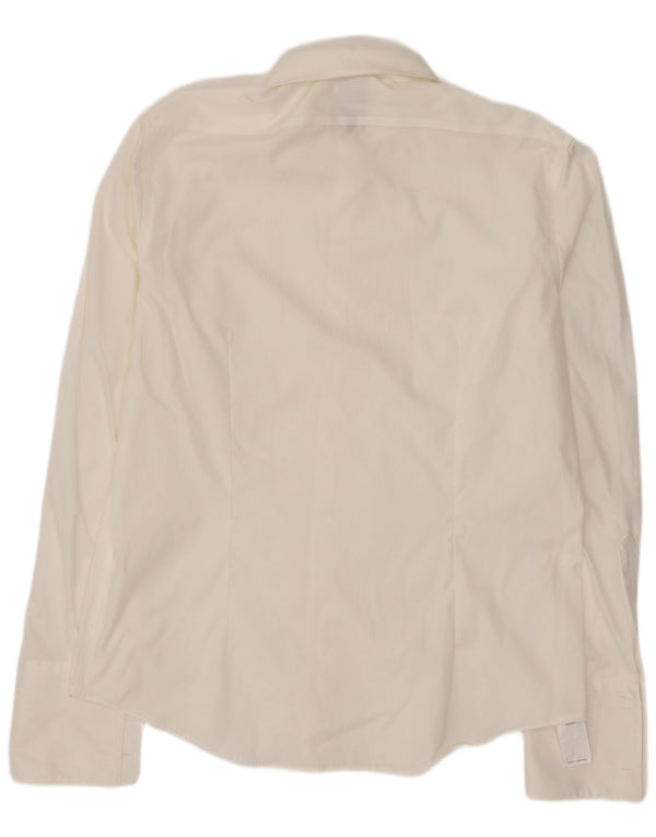 Calvin Klein Chemise formelle pour homme Taille 42 16 1/2 Grand coton blanc