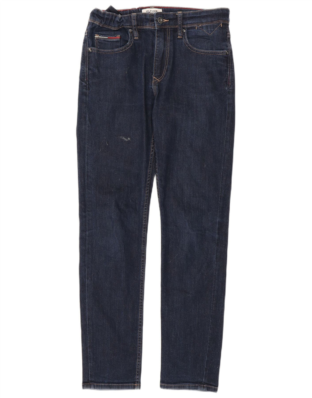 TOMMY HILFIGER Jean Slim Garçon 13-14 ans W26 L29 Bleu Coton