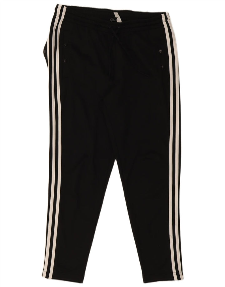 Adidas Pantalon de survêtement pour femme UK 12/14 Medium Noir Polyester