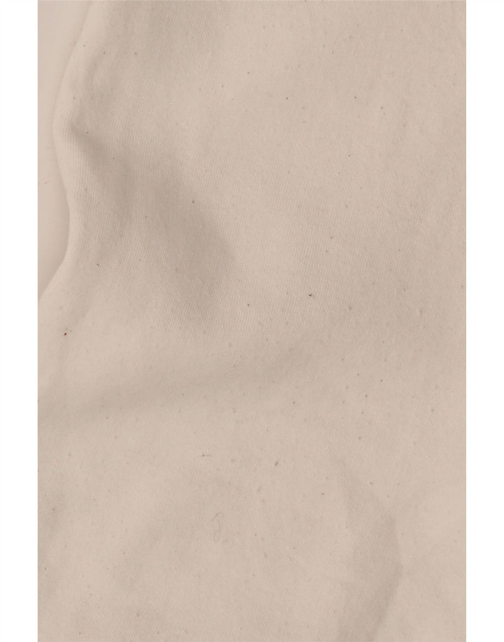 Zara Femme Pantalon De Survêtement Joggers UK 8 Small Blanc