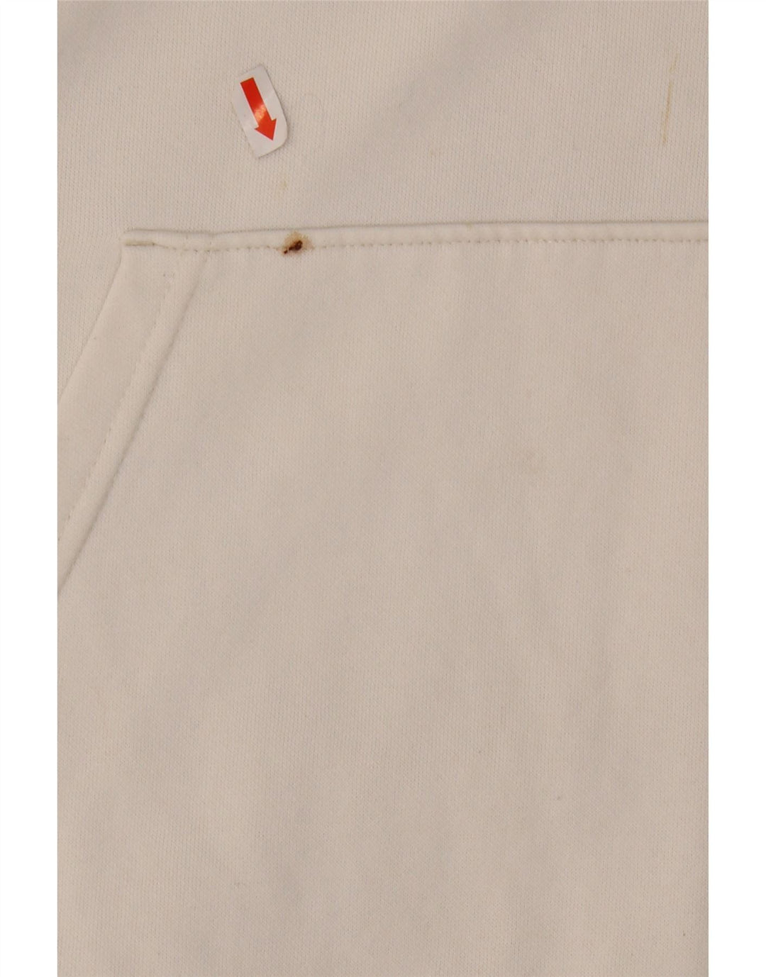 VANS Pull à capuche graphique pour femme UK 18 XL Coton blanc