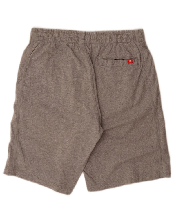 Nike Short de sport en coton gris moyen pour homme