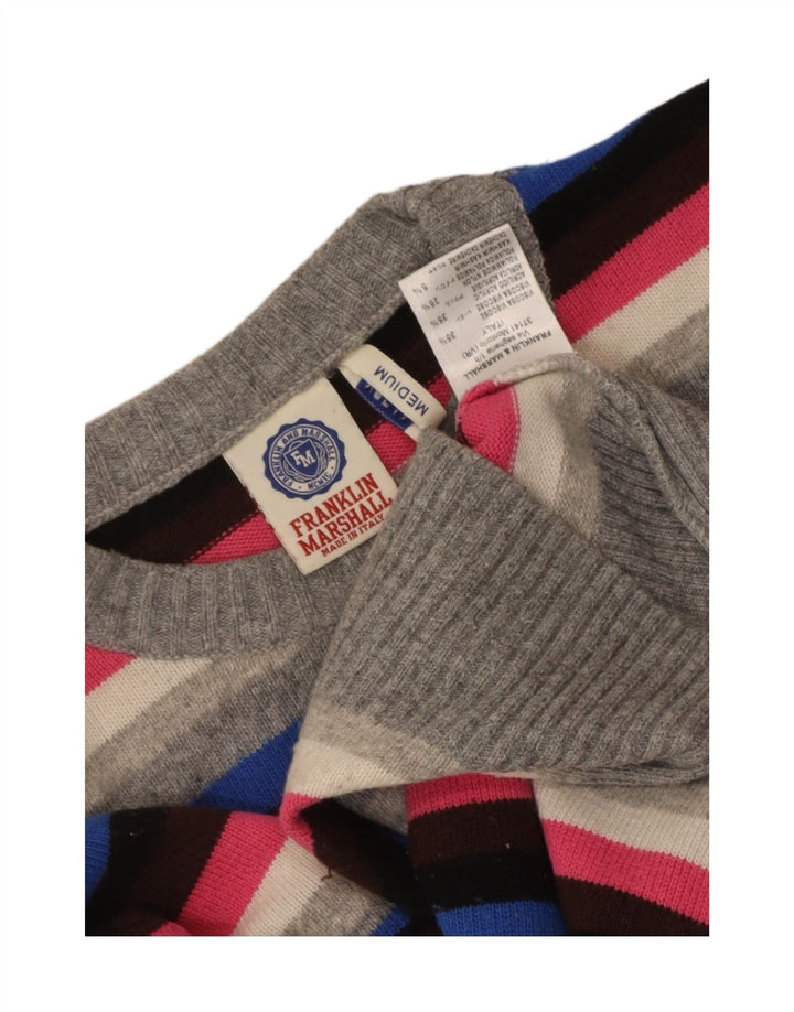 Franklin Marshall Pull Col Ras Du Cou Homme Moyen Multicolore
