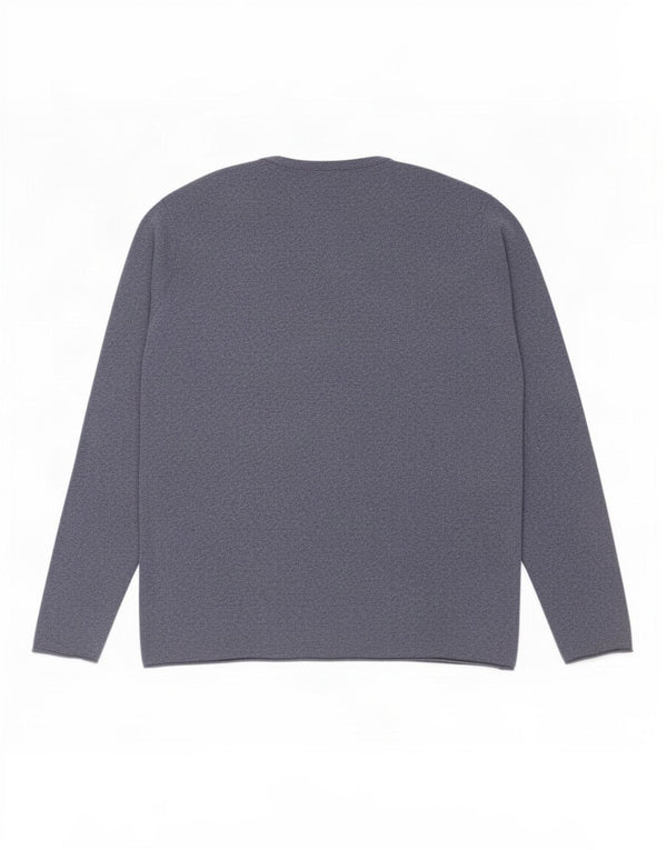 Zara Pull à col rond pour homme, grand bleu