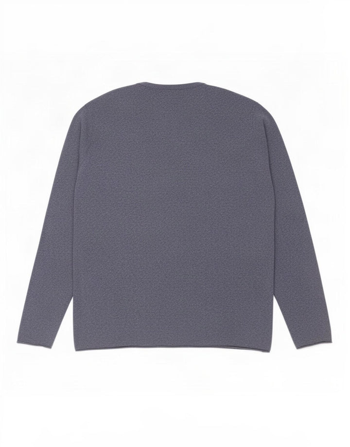 Zara Pull à col rond pour homme, grand bleu