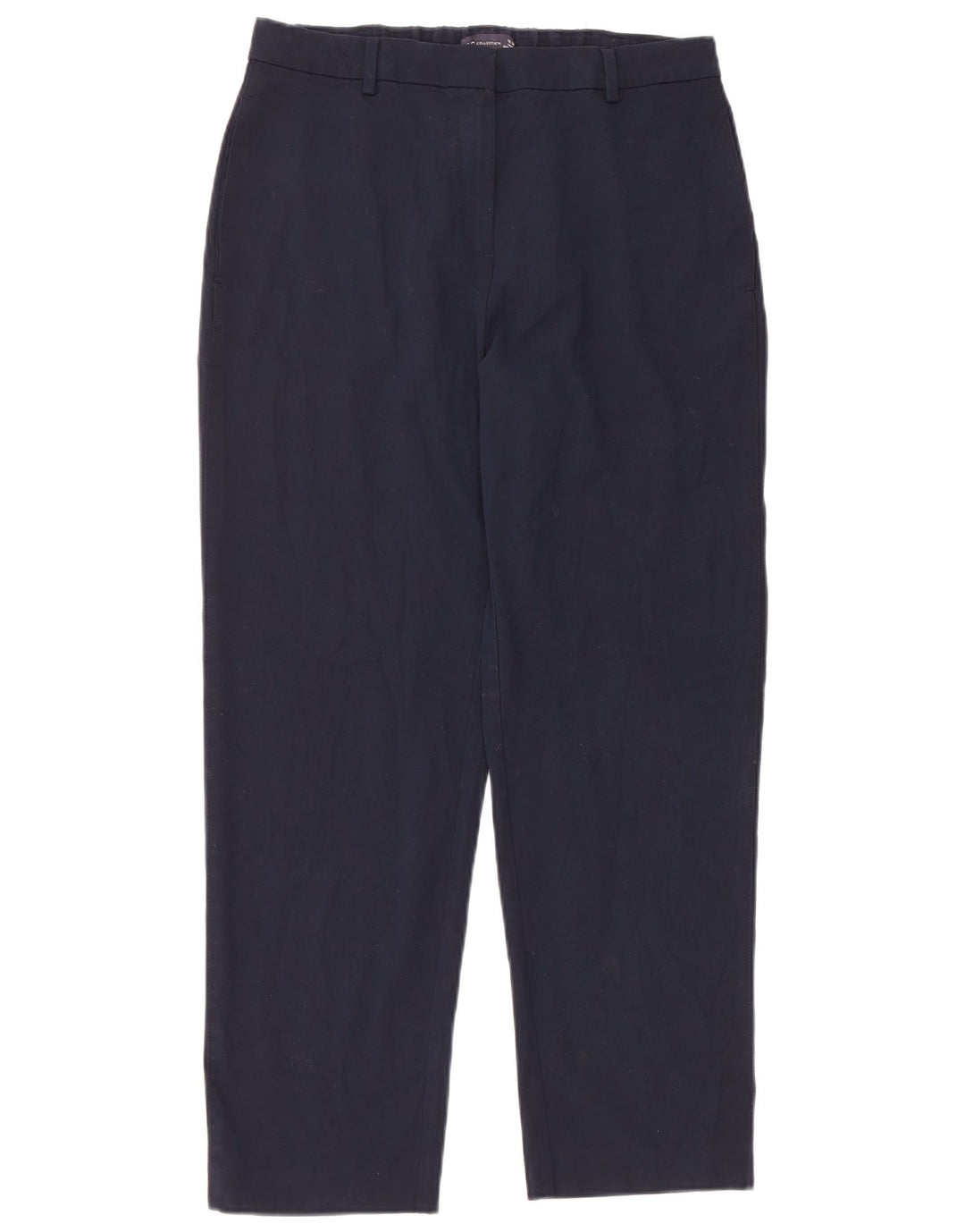 Marks & Spencer Pantalon de costume pour femme UK 12 Medium W30 L28 Bleu marine