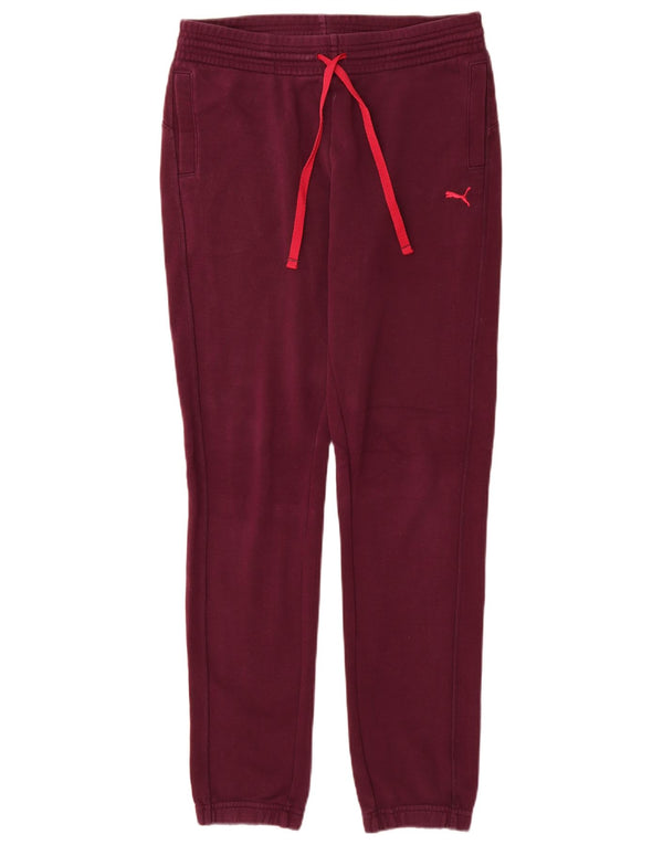 Puma Pantalon de survêtement pour femme Joggers UK 12 Bordeaux moyen