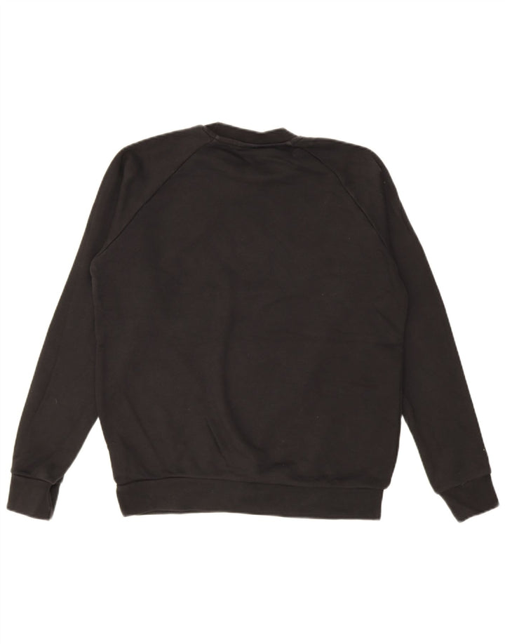 Adidas Sweat-shirt graphique pour homme Petit coton noir