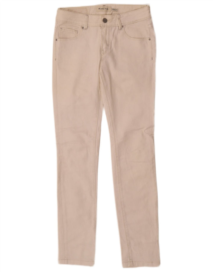 Massimo Dutti Jean skinny femme W26 L28 blanc