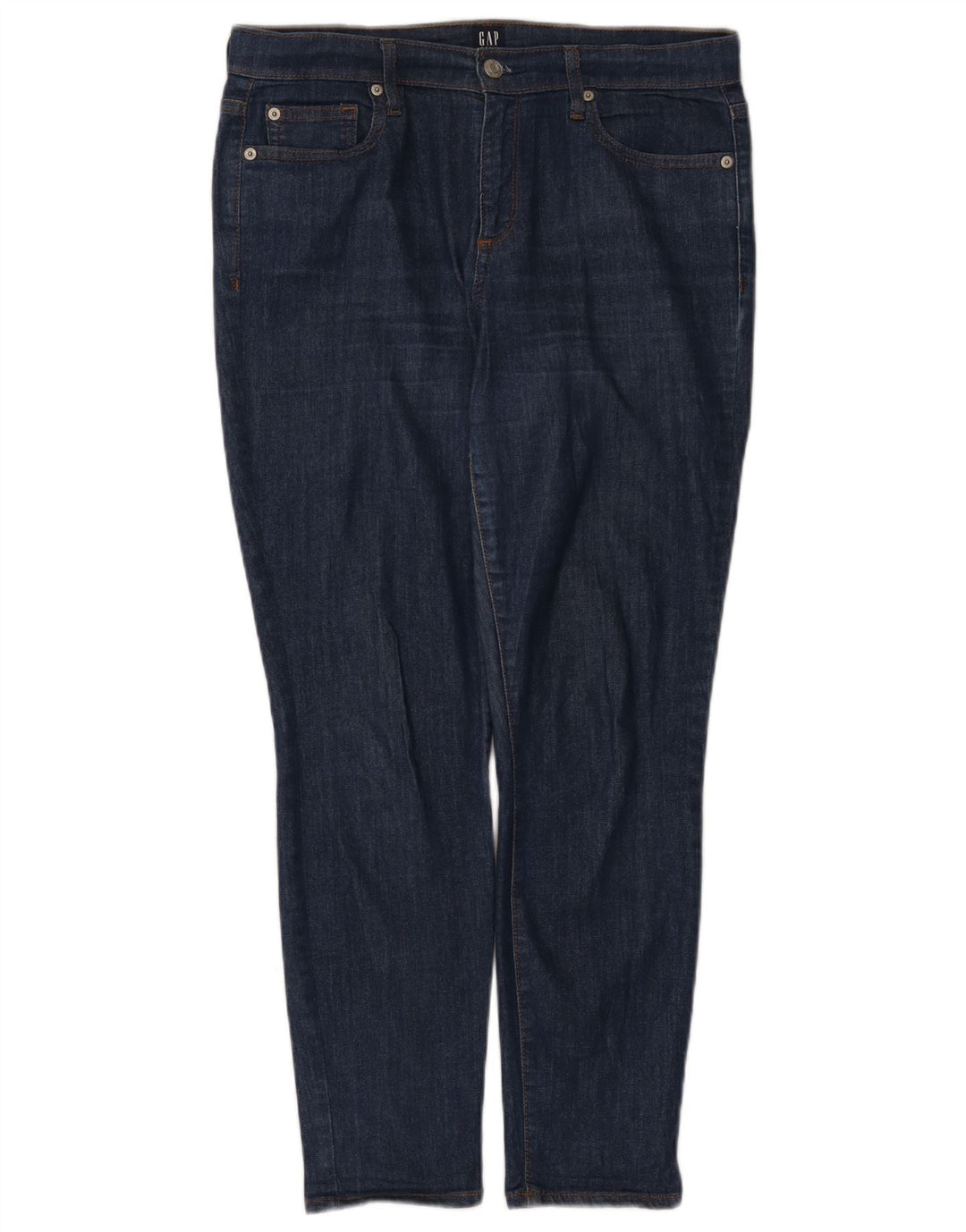 Jean Slim Femme Gap W32 L27 Bleu Marine Coton