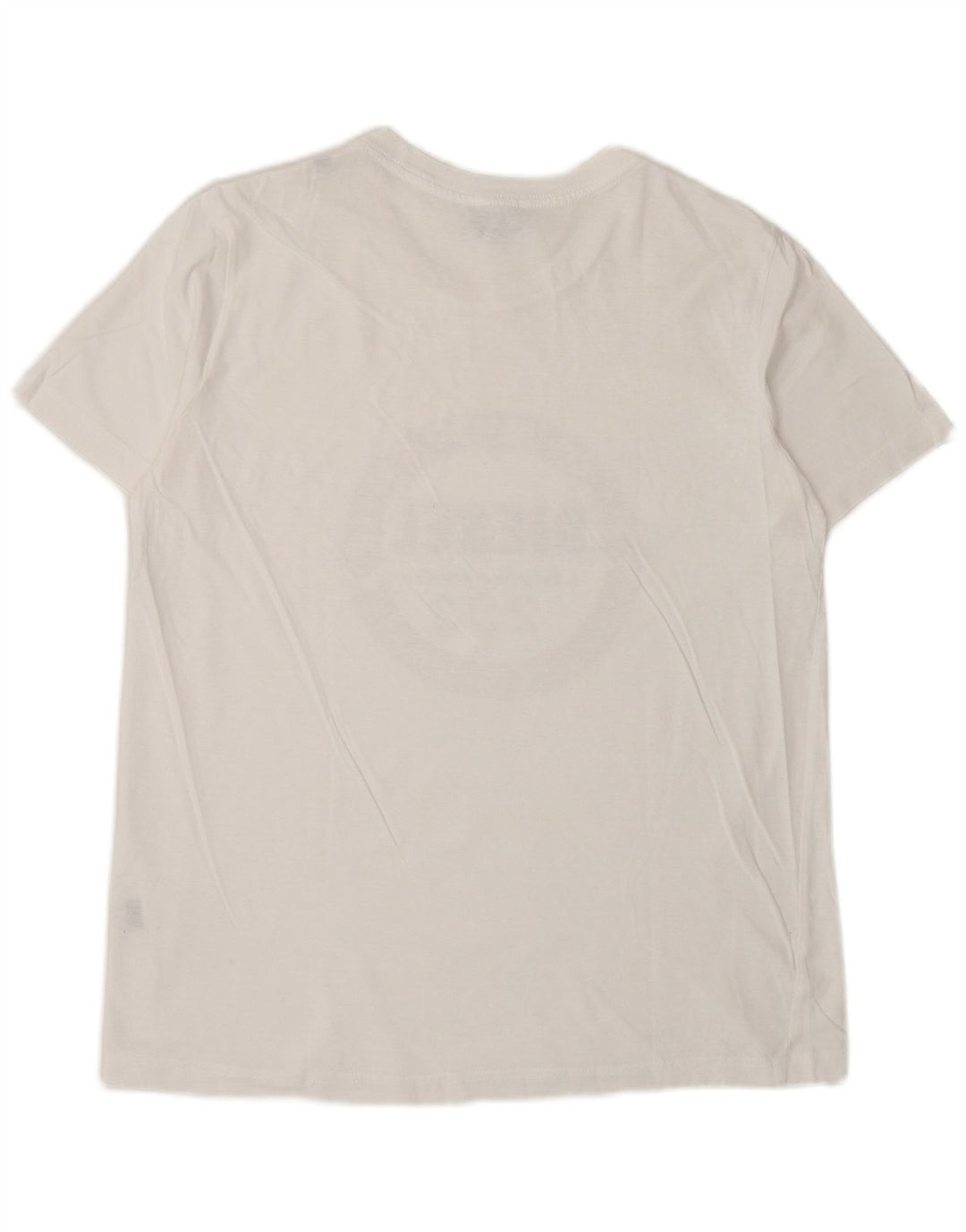DIESEL T-Shirt Graphique Homme Blanc Moyen