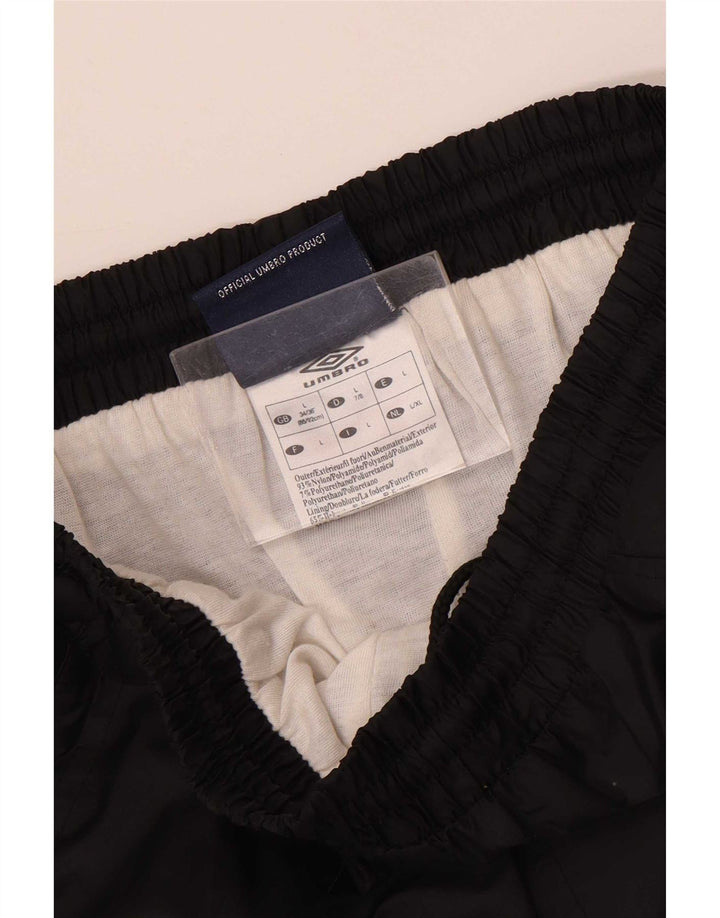 Umbro Pantalon Imperméable Homme Large Noir Nylon