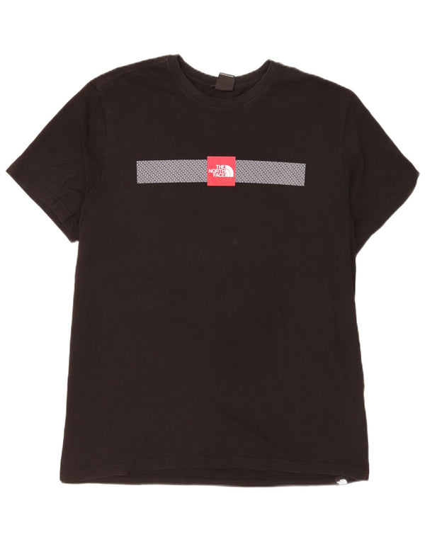 The North Face T-Shirt graphique pour hommes, haut 2XL, coton noir