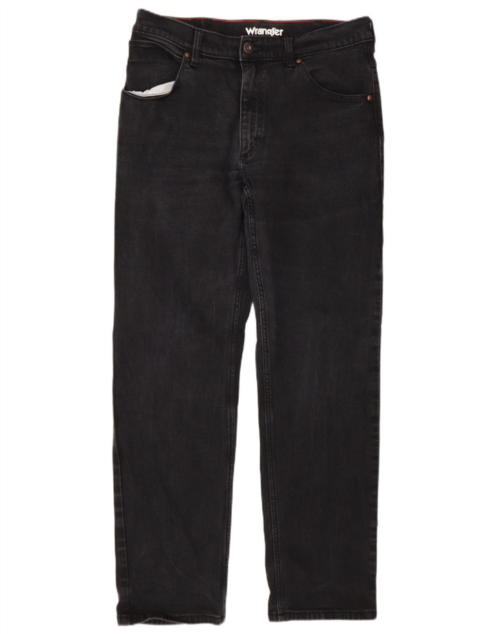 Wrangler Jean droit homme W34 L32 gris coton