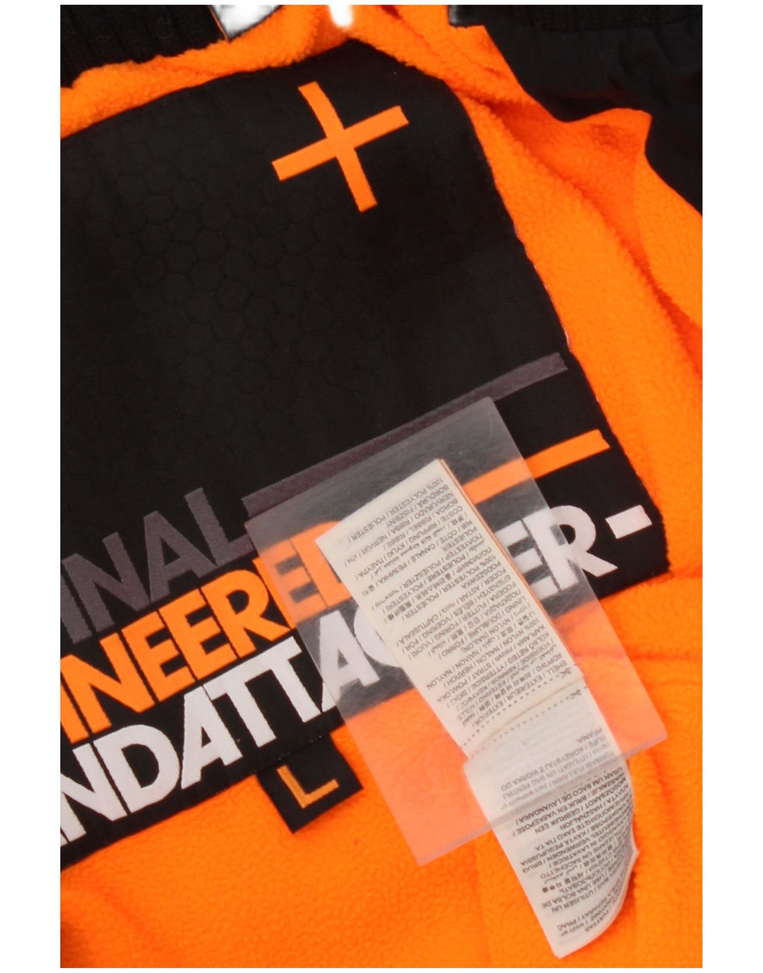 SUPERDRY Veste coupe-vent pour hommes UK 40 Large Noir Nylon