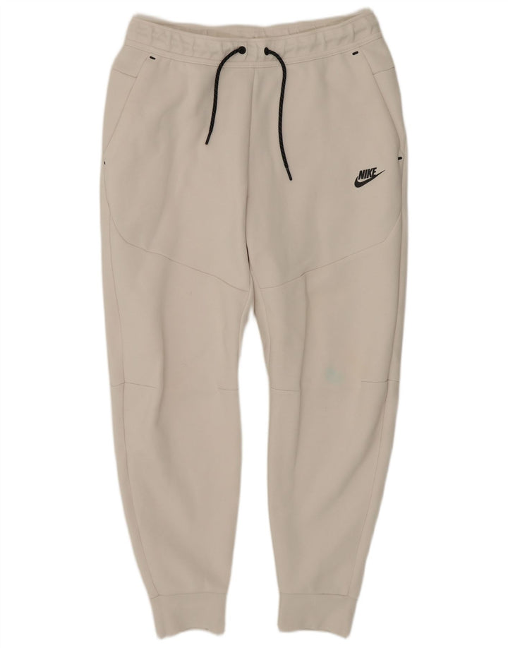 Nike Pantalon de survêtement pour homme en coton blanc moyen